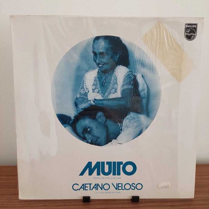 Vinyl LP Record Caetano Veloso & A Outra Banda Da Terra – Muito