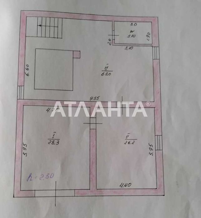 Капитальный  дом из ракушечника с участком 12 соток  возле Черноморска