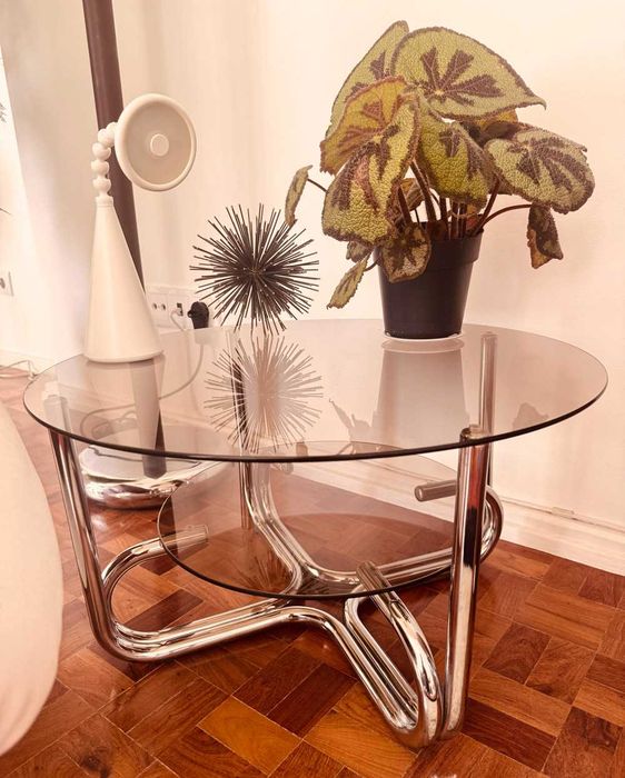 Mesa de centro/apoio anos '70 | Space Age