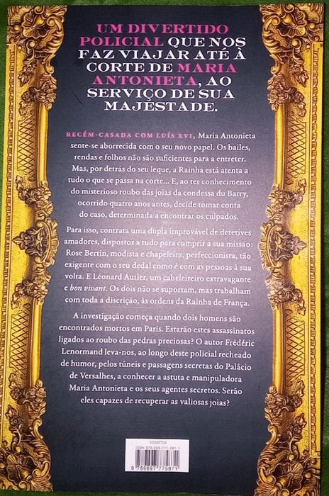 Ao Serviço de Maria Antonieta -Frederic Lenormand
