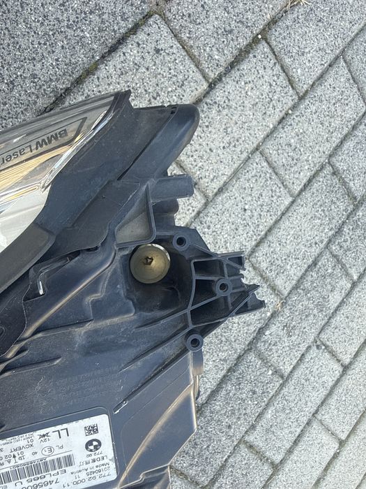 Laser lampa reflektor prawy G11/12 kompletny bmw cała