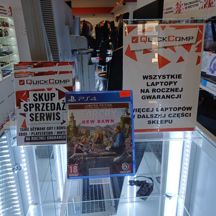 Gra PlayStation 4 PS4 / PS5 Far Cry New Dawn Gwarancja 1 rok QUICK-COMP Przemyśl