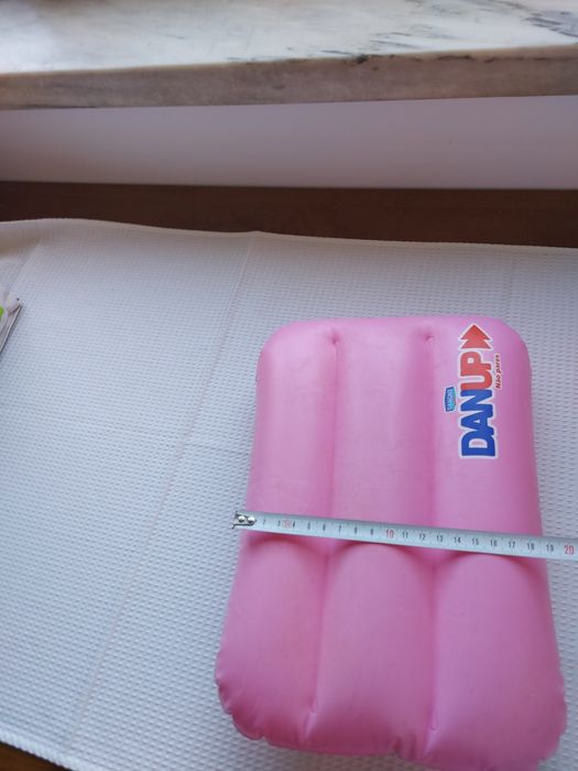 Almofada de Praia da Danone insuflável 
Envio vazia de a