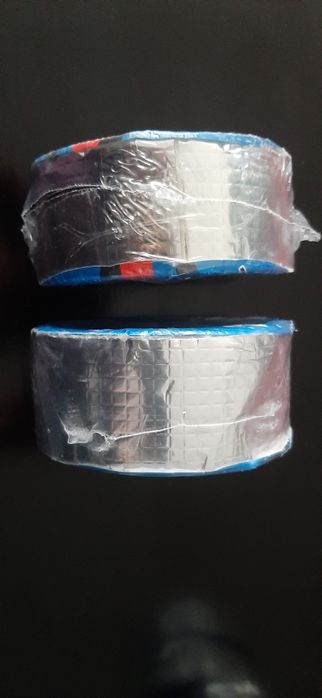 Fita isoladora de borracha butilica e alumínio 5cmx5m