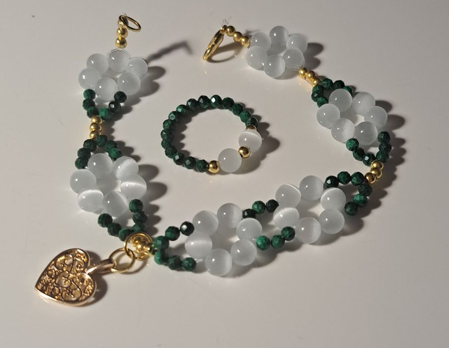 Bransoletka  + pierścionek