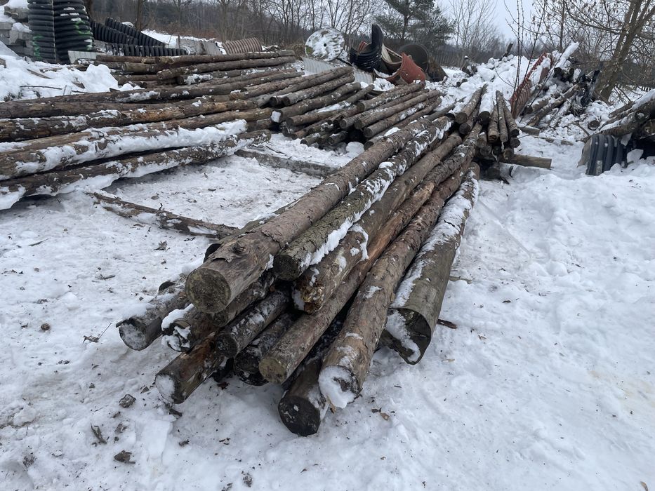 Stemple Budowlane Drewniane