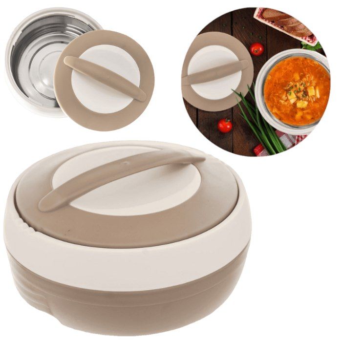 Termos Obiadowy Pojemnik Termiczny Stalowy 700ml Na Zupę Lunch Box Do Pracy Szkoły Mebliva