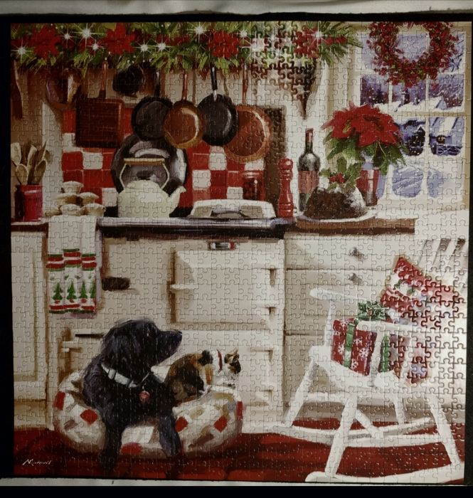 Świąteczne puzzle 1000 el