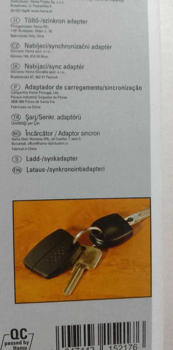 Brelok do kluczy  - Kabel Micro USB GADŻET Hama