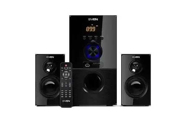 Sven 2050 сабвуфер 55 вт ,USB,SD,FM
