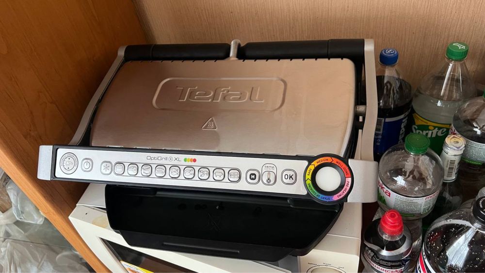 Гриль Tefal optigrill XL + 2 НОВЫХ панели