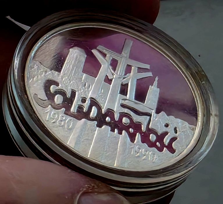 100000 zł Solidarność mała gruba