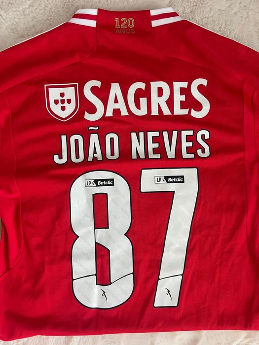 João Neves-Camisa oficial de jogo