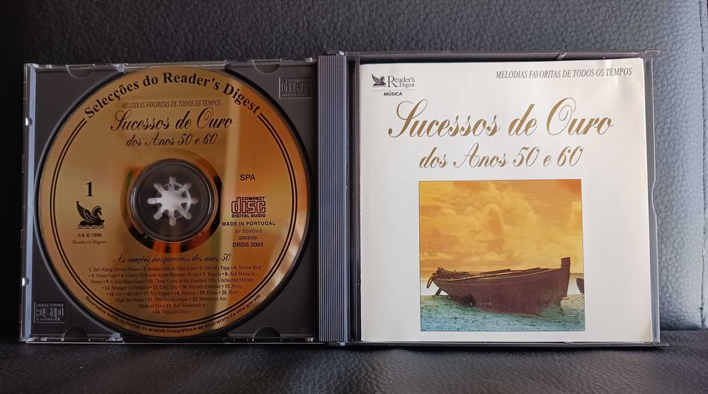 CD's - Sucessos de Ouro dos Anos 50 / 60 - Ediclube