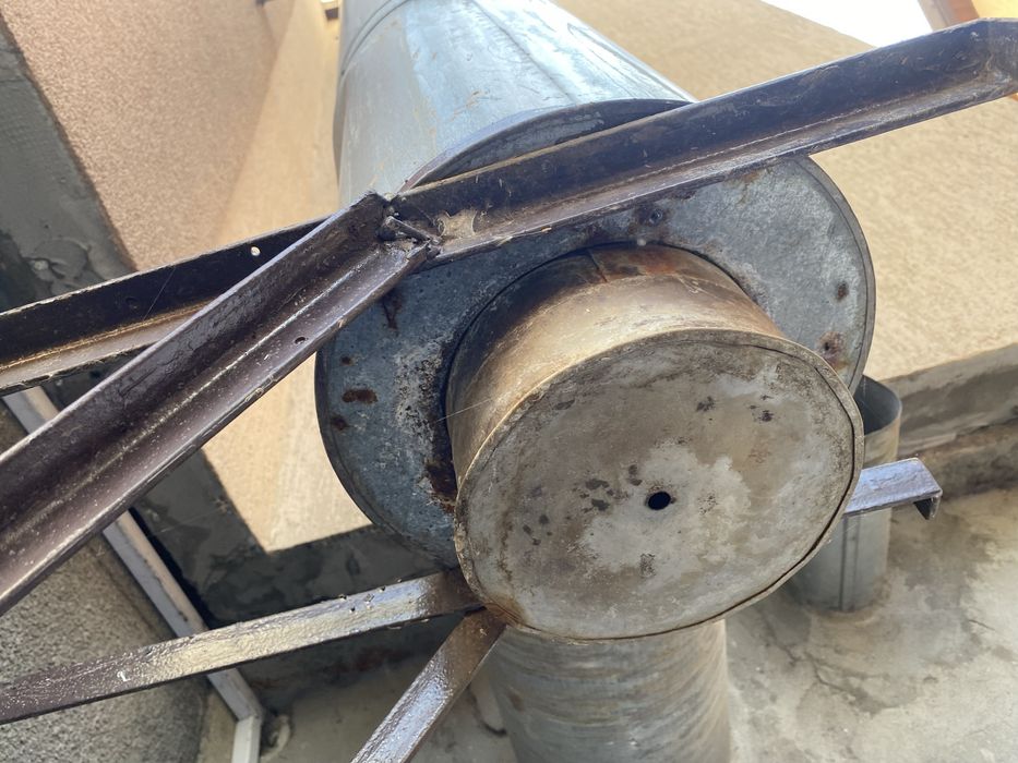 Котел твердопаливний Shtorm та димохідна труба