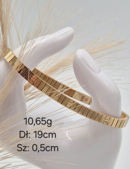 Złota bransoletka cartier 585 14k NOWA