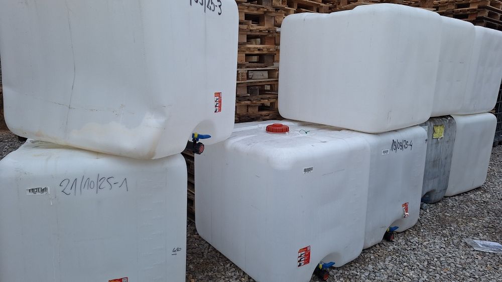 Wkład ibc, mauser, Mauzer, paletopojemnik,  beczka,  kosz na śmieci,