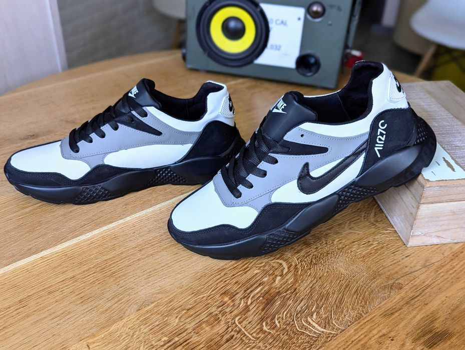 Чоловічі кросівки з натуральної шкіри НАЙ К   КРоссовки мужские КОЖА