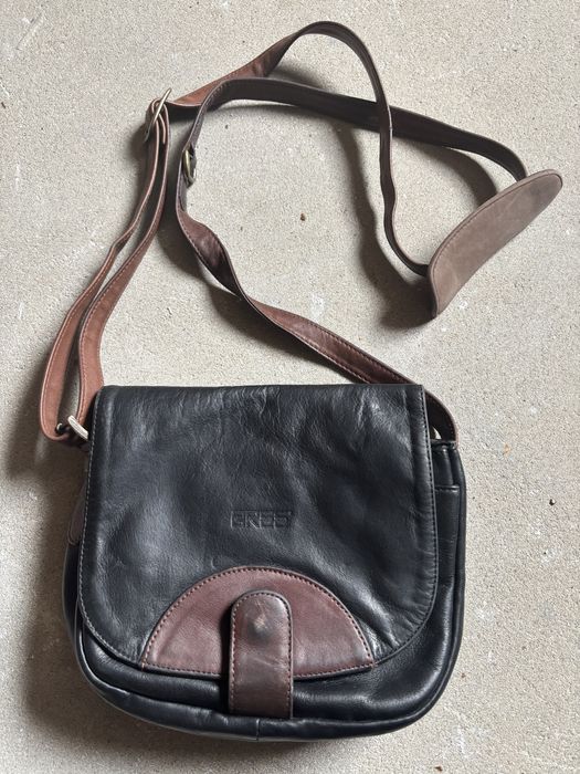 Skórzana torebka na ramię