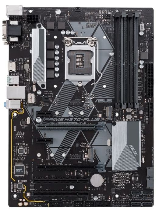 ASUS PRIME H370M-PLUS + Intel Core i3-9100