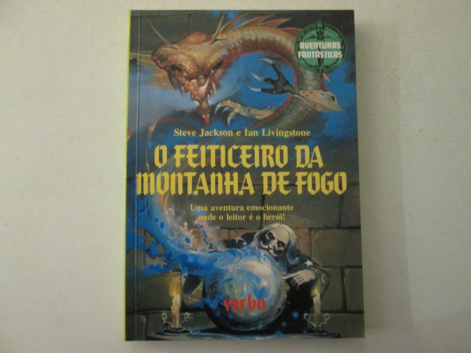 O Feiticeiro da montanha de fogo- Steve Jackson e Ian Livingstone