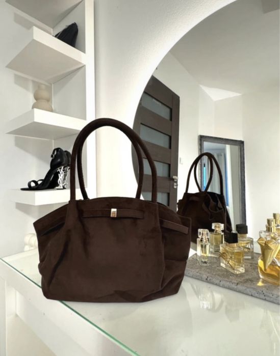 Torebka brązowa na ramię