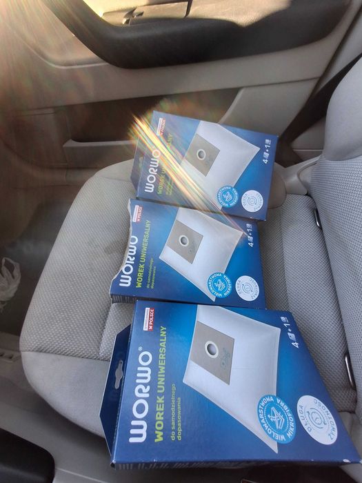 Worki uniwersalne Worwo. Do odkurzaczy, 2,5 paczki.