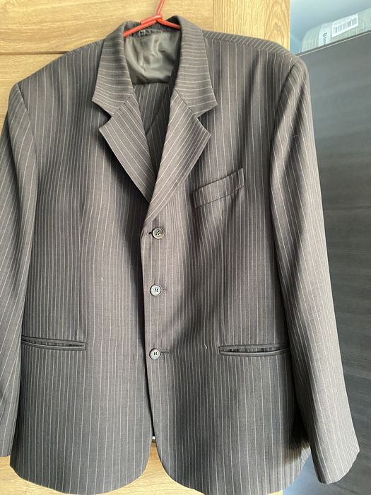 Garnitur męski z kamizelka