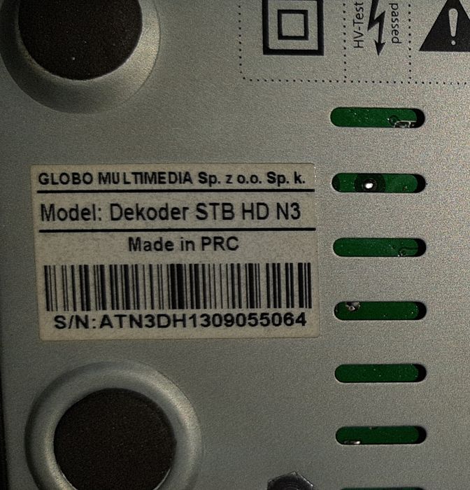 Dekoder DVB-T Globo STB HD N3