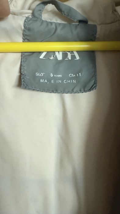 Пуховик Zara 4-5 років