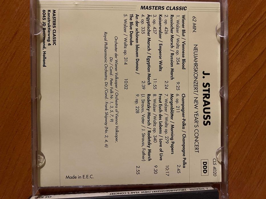 J.Strauss - płyta CD
