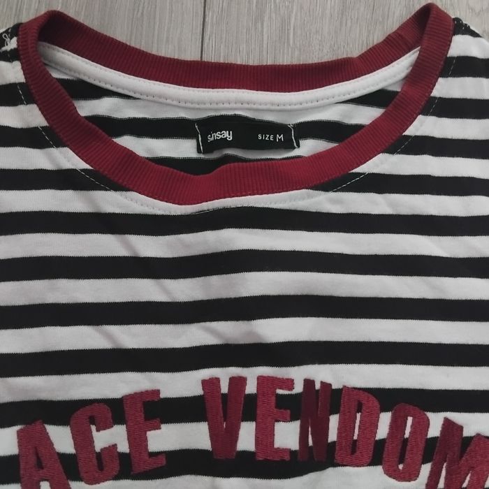 Bluzka w paski bawełniana