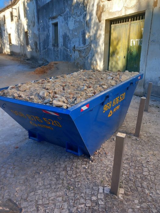 SANTARÉM e Ponte de Sor CONTENTORES p/recolha de resíduos e entulho de