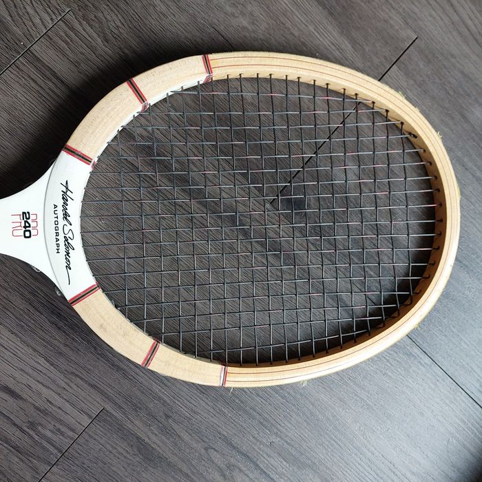 Stara drewaniana rakieta tenisowa Garcia 240 pro stan bdb