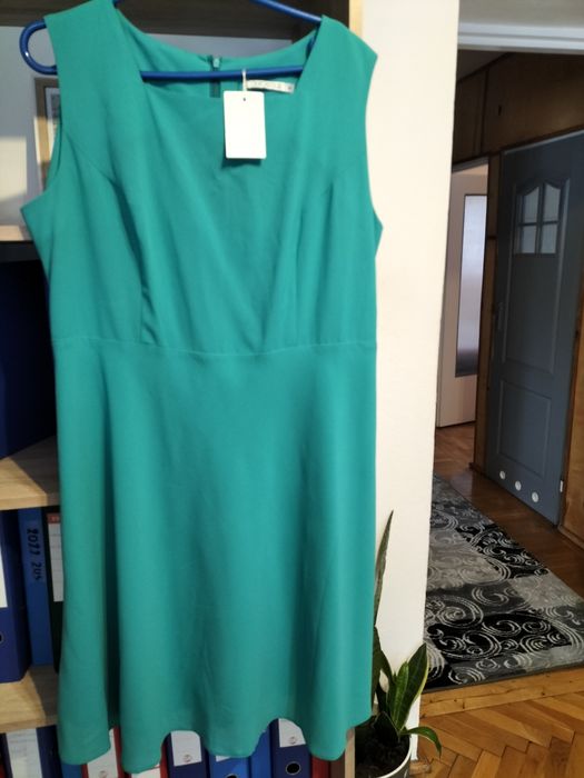 Sukienka na grubych ramiączkach roz. 46