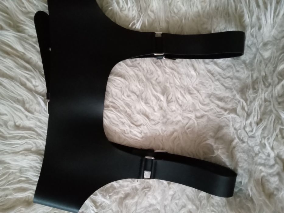 Кожаный корсет женский ,под рубашку