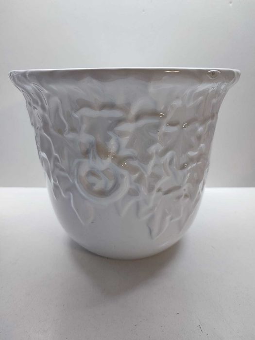 2 Vasos Brancos de Porcelana