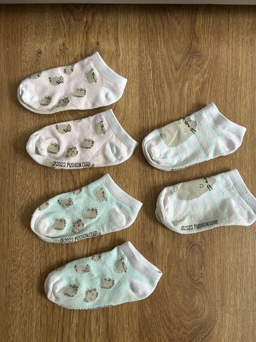 Skarpetki Dziewczęce Pusheen Rozmiar 34/36