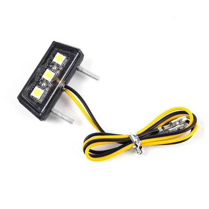 Luz de matrícula LED parafusos moto