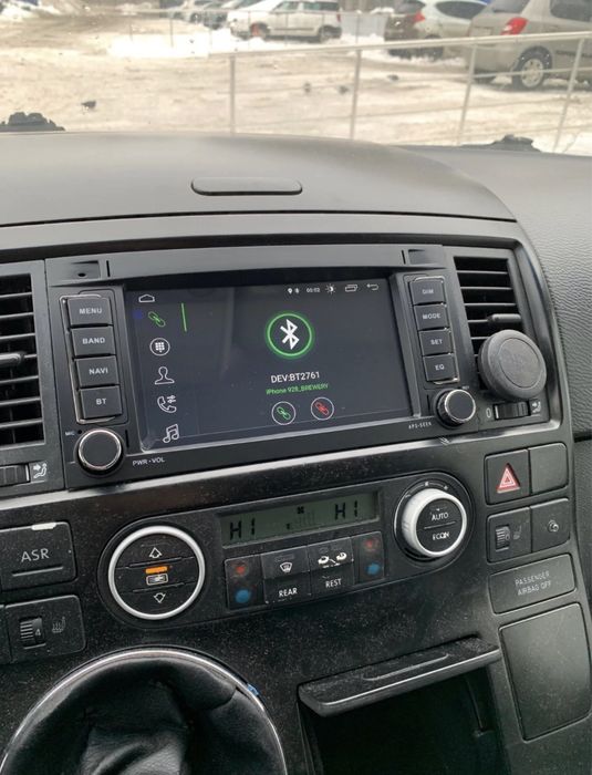 Магнітола  VW Volkswagen Transporter Multivan T5 Toureg CarPlay