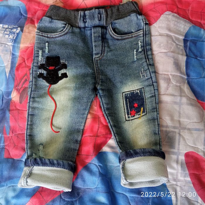 Джинсы детские на резинке