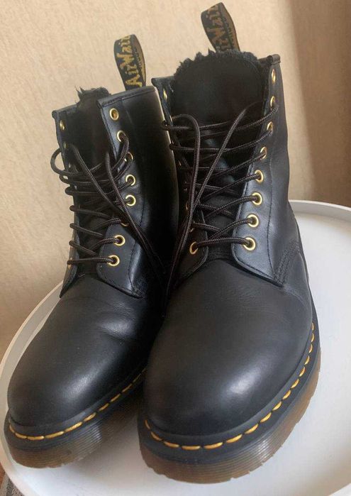 Dr. Martens 1460 Wintergrip – Black Blizzard