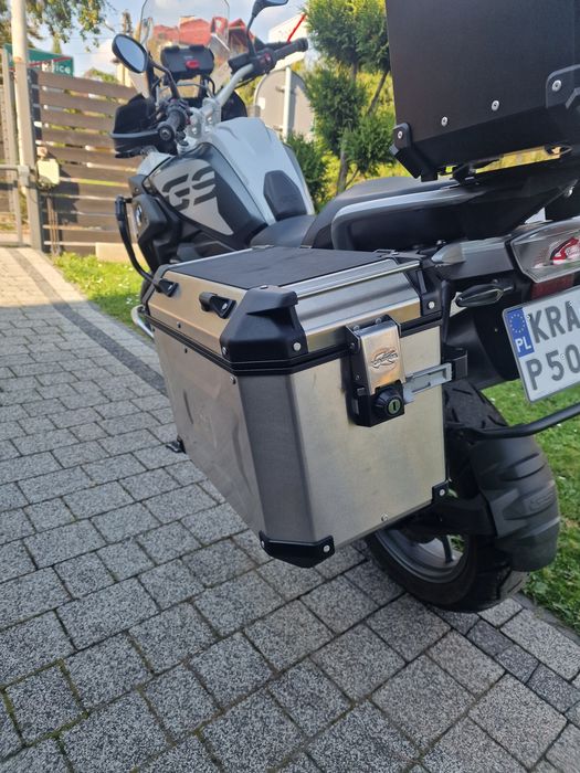 Aluminiowe kufry motocyklowe Kappa 48/37 l plus torba wewnętrzna dedykowana