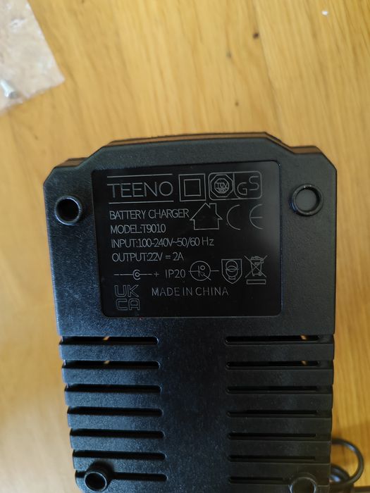 Chave de Impacto TEENO 20V 320Nm + Bateria 2Ah + Carregador