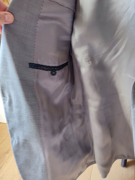 Piękna szara marynarka męska H&M rozmiar 38