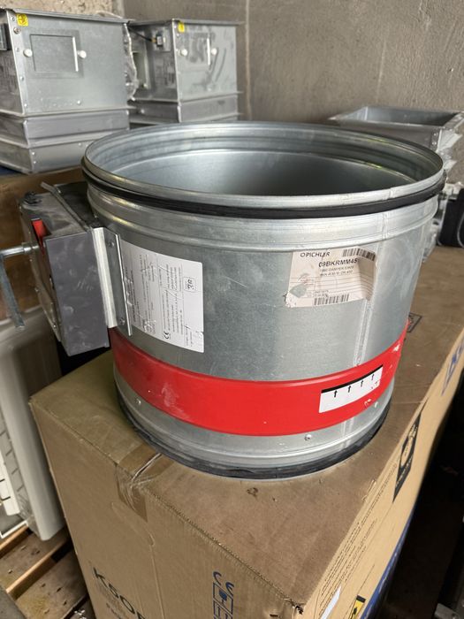 Klapa przeciwpozarowa OPICHLER EI90S DN 450 okragla