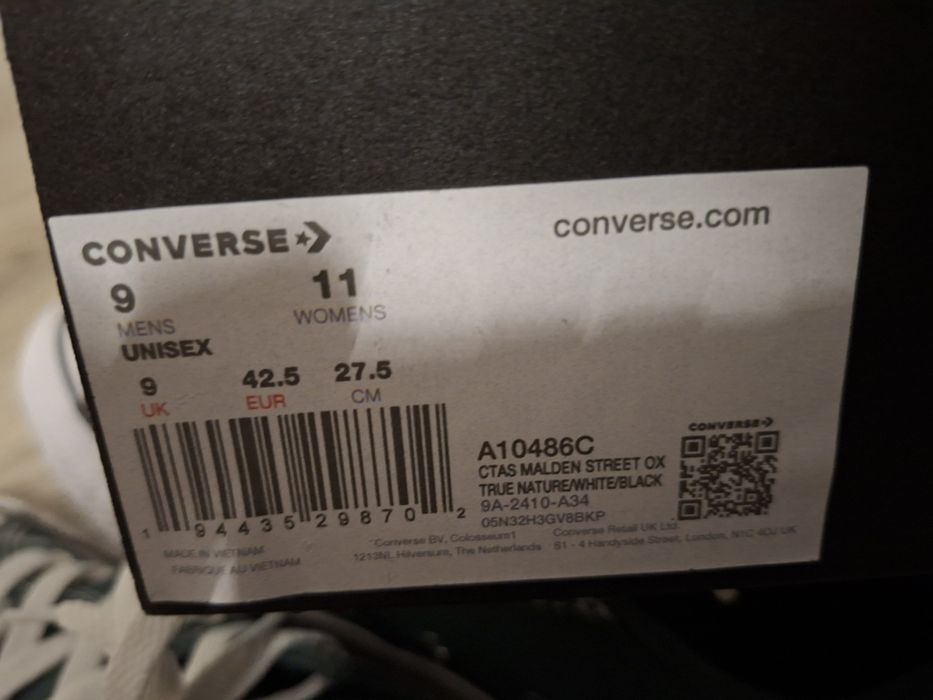 Tênis All Star verde
