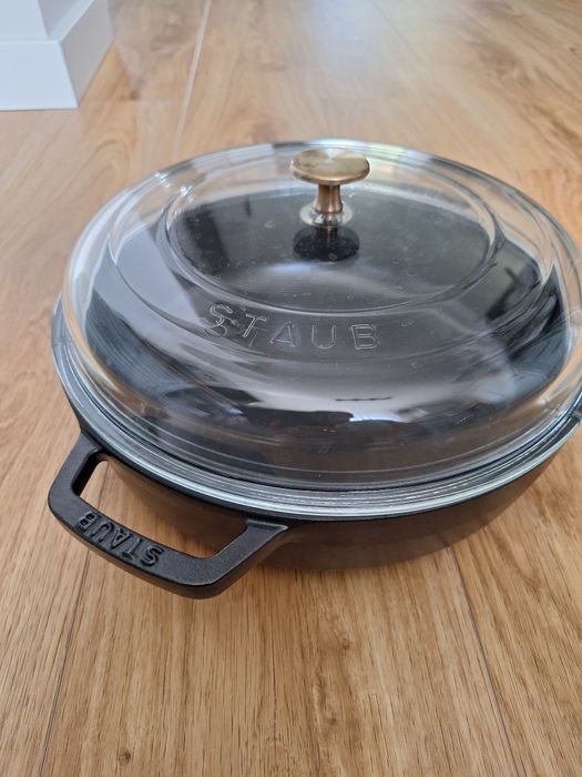 Patelnia żeliwna staub 28cm