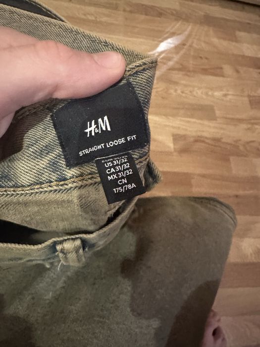 Джинси H&M loose fit straight