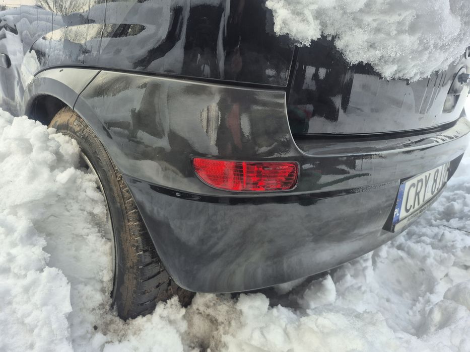 Zderzak tył tylny opel corsa c czarny